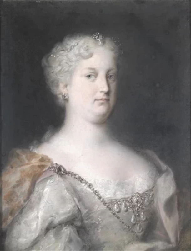 Ritratto dell'imperatrice Elisabeth Christine (cosiddetta imperatrice Maria Amalia)